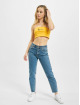 Karl Kani Tops sans manche Small Signature jaune